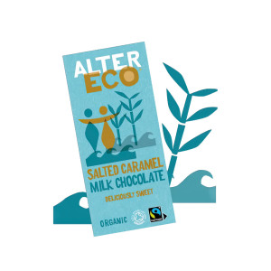 Alter Eco Salted Caramel Milk Chocolate