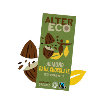Alter Eco Almond Dark Chocolate
