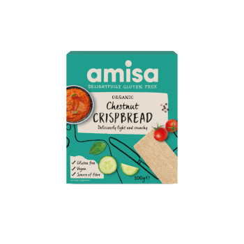 Chestnut Crispbreads, Organic, 100g