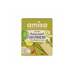 Protein Lentil Crispbreads, Organic, 100g