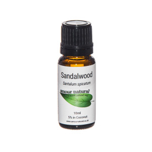Sandalwood Essential Oil (5% in coconut) 10ml