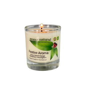 Amour Natural Festive Aroma Candle