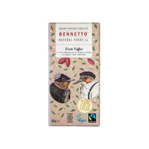 Dark Coffee Dark Chocolate, 80g