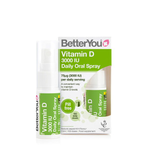Betteryou - D3000 Vitamin Daily Oral Spray Peppermint Flavour 15ml