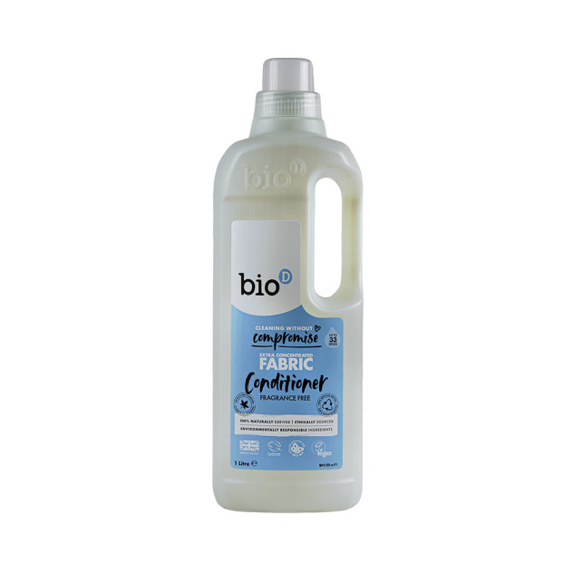 Bio D Concentrated Fragrance Free Fabric Conditioner 