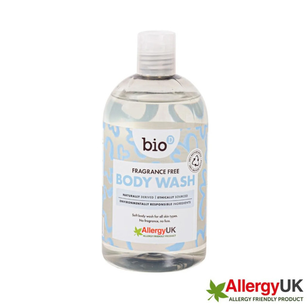 Body Wash, Fragrance Free, 500ml