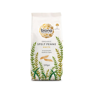 Organic White Spelt Penne, 500g
