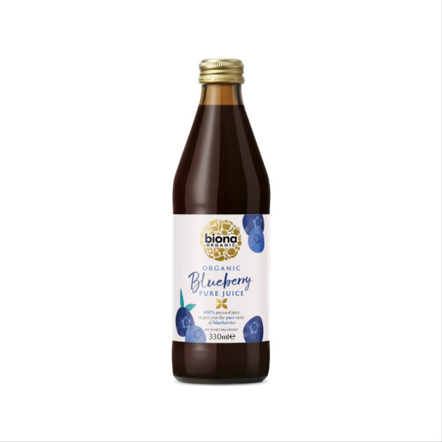 Blueberry Juice, Organic, 330ml