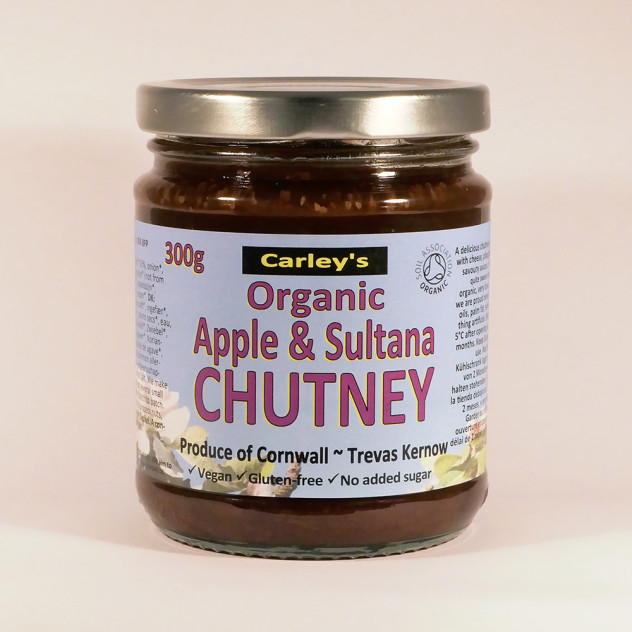 Carley's Organic Apple & Sultana Chutney