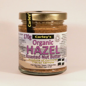 Carley's Organic Roasted Hazel Nut Butter 170g