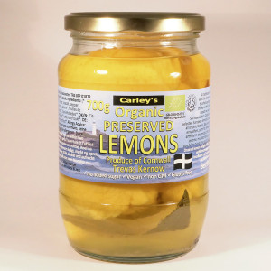 Carley's Organic Preserved Lemons 700g