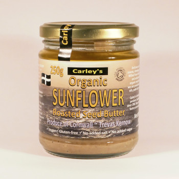 Carley's Organic Roasted  Sunflower Seed Butter 250g