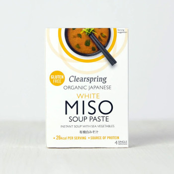 Clearspring Organic Japanese White Miso Soup Paste