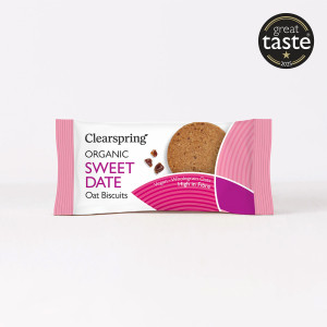 Organic Sweet Date Biscuits, 40g