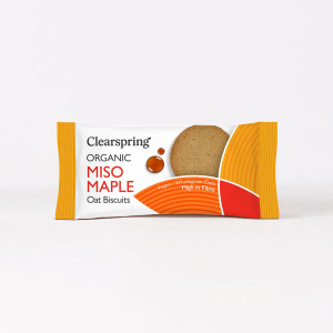Organic Miso Maple Biscuits, 40g