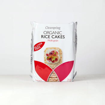 Clearspring Organic Multigrain Rice Cakes