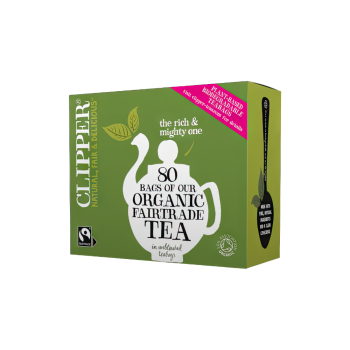 Clipper Organic Fairtrade Tea 80 Bags
