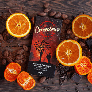 Conscious Organic Orange & Tangerine Chocolate
