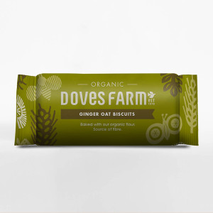 Doves Farm Organic Ginger Oat Biscuits