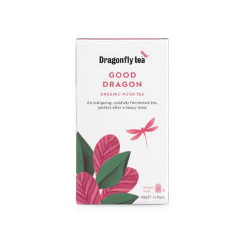 Dragonfly Tea Good Dragon Organic Pu'er tea 20 bags