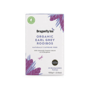 Dragonfly Tea Organic Earl Grey Rooibos 40 bags