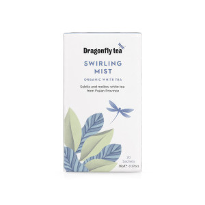 Dragonfly Tea Swirling Mist Organic White Tea 20 bags