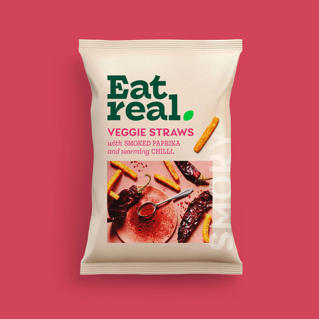 VEGGIE STRAWS with smoked PAPRIKA and warming CHILLI, 110g