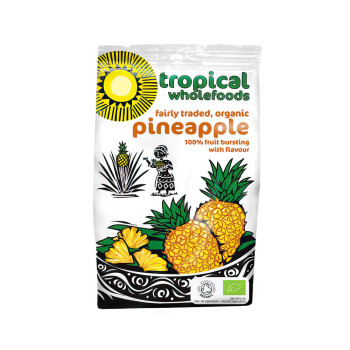 Organic Fairly Traded Pineapple, 100g