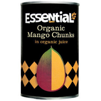 Essential Mango Chunks In Juice Organic 400g Canned