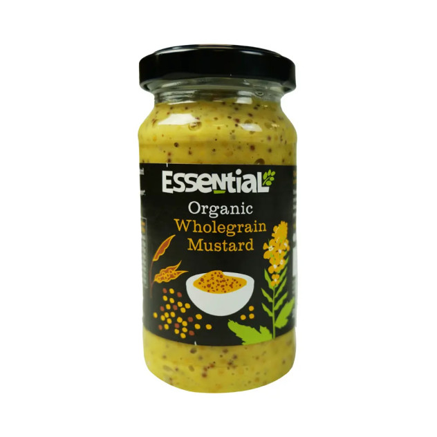 Essential organic Wholegrain Mustard 200g
