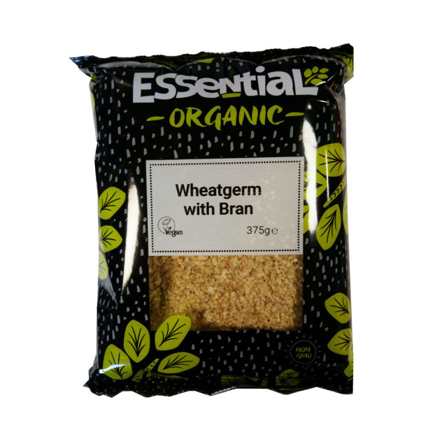 Essential Organic Wheatgerm and Bran 375g