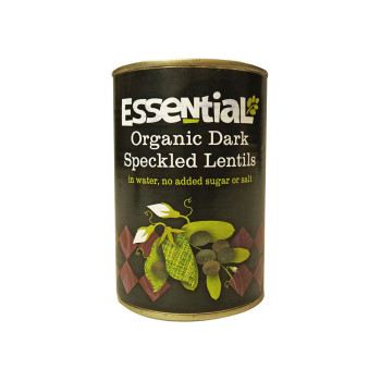 Organic Dark Speckled Lentils Canned