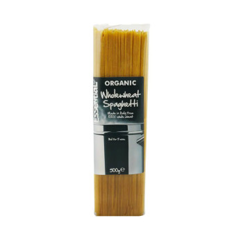 Organic Wholewheat Spaghetti, 500g