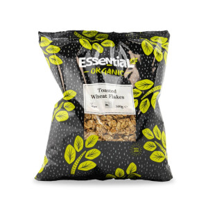 Toasted Wheat Flakes, Organic, 500g