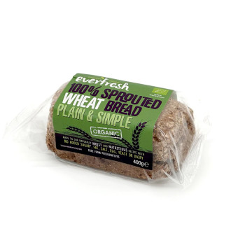 Everfresh Plain & Simple Organic Sprouted Wheat Loaf