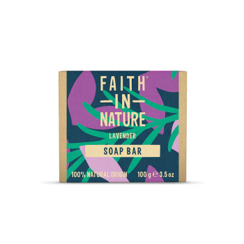 Faith In Nature Hand Made Lavender Soap 100g