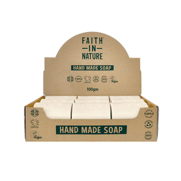 Faith In Nature Tea Tree Hand Made Soap Unwrapped 100g