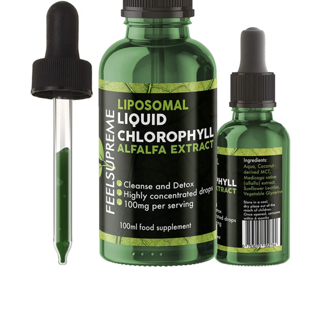 Liposomal Chlorophyll Liquid Drops, 100ml