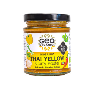 Geo Organics Yellow Thai Curry Paste 180g