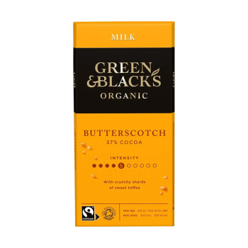 Green & Blacks Milk Butterscotch 37% Cocoa 90g