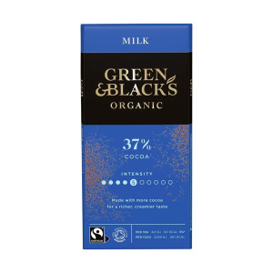 Green & Blacks Milk Chocolate 37% Cocoa