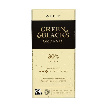 Green & Blacks Organic 30% Cocoa White Chocolate