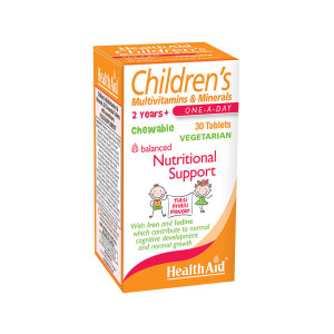 HealthAid Children's MultiVitamin + Minerals - Chewable Tablets