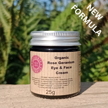 Heavenly Organics Rose Geranium Eye & Face Cream 25g