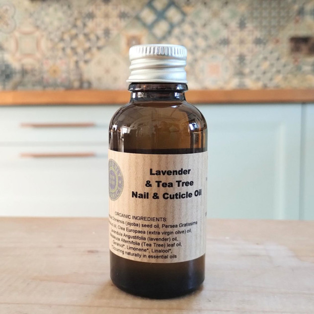 Organic Lavender & Tea Tree Nail & Cuticle Oil