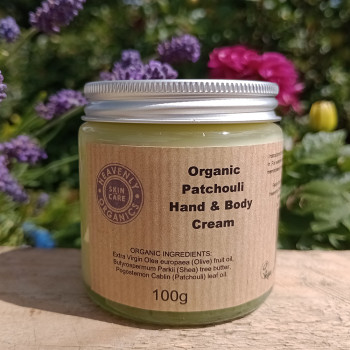 Heavenly Organics Organic Patchouli Hand & Body Cream 100g