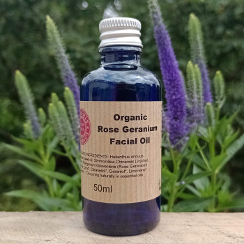 Heavenly Organics Organic Rose Geranium Facial Oil