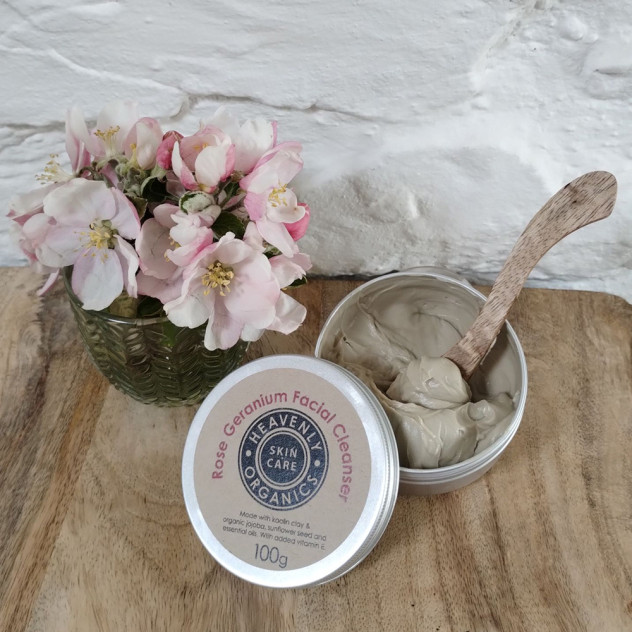 Rose Geranium  Facial Cleanser, 100g