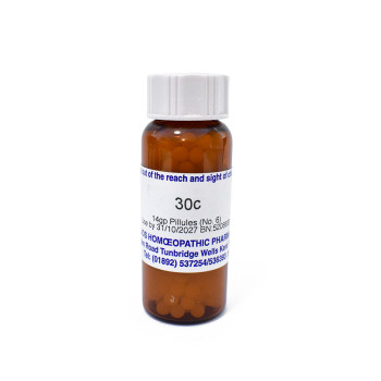 Staphys Agria 30c Homeopathic Pillules - 14gp