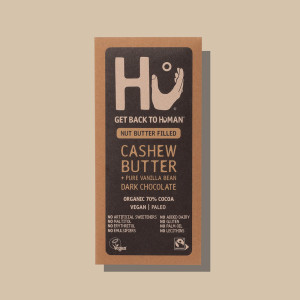 Hu Cashew Butter and Pure Vanilla Filled Dark Chocolate